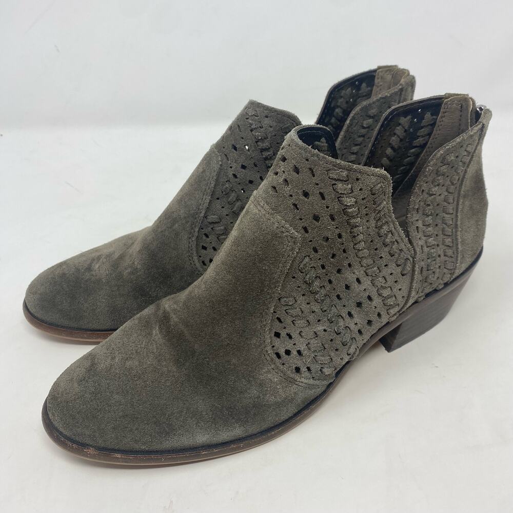 Vince Camuto Prasata Bootie Dark Grey Womens Size 9